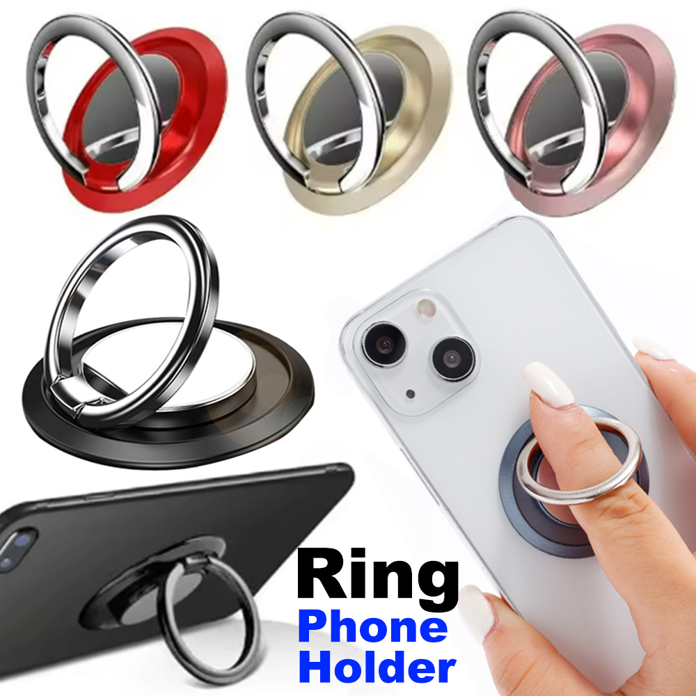 Car Accessories Phone Holder - Suporte de Telefone com Anel Giratório