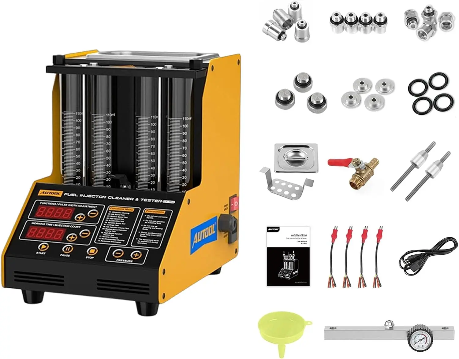 Fuel Injector Cleaner - Limpador e Testador Ultrassônico de Injetores