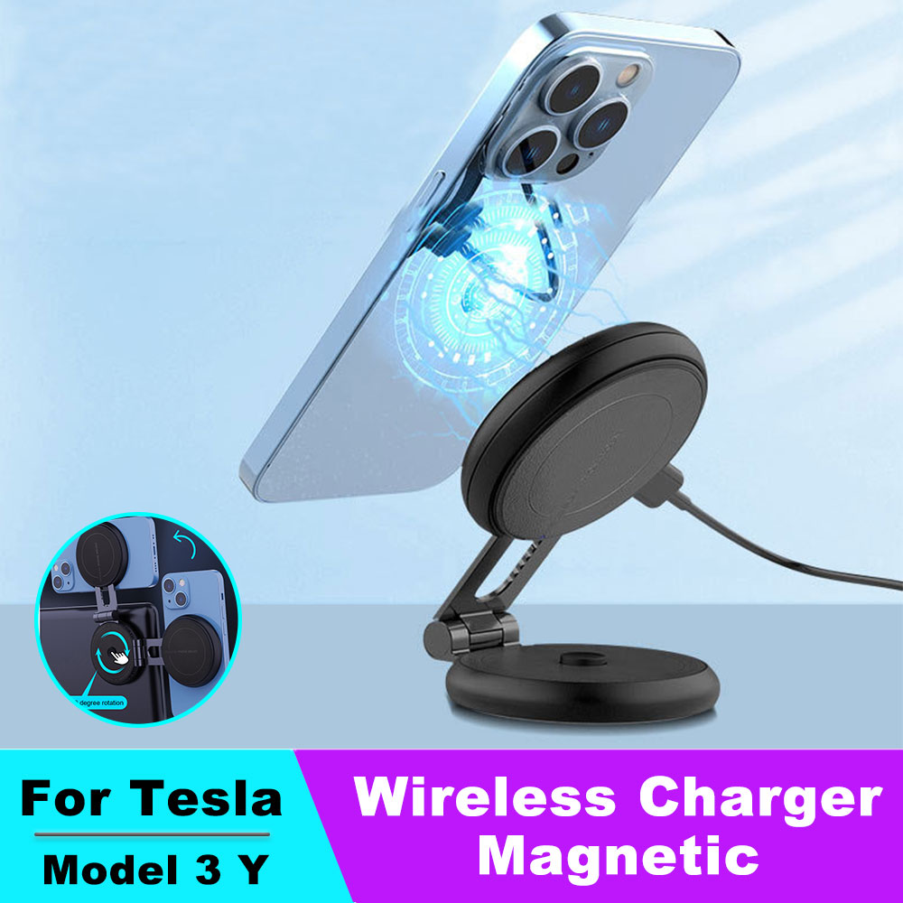 Wireless Car Charger - Suporte magnético oculto do telefone do