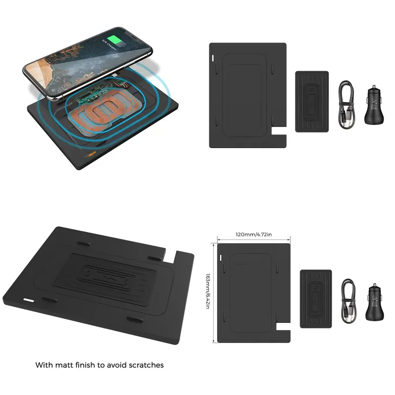 Wireless Car Charger - Carregador Sem Fio 10W para Carro