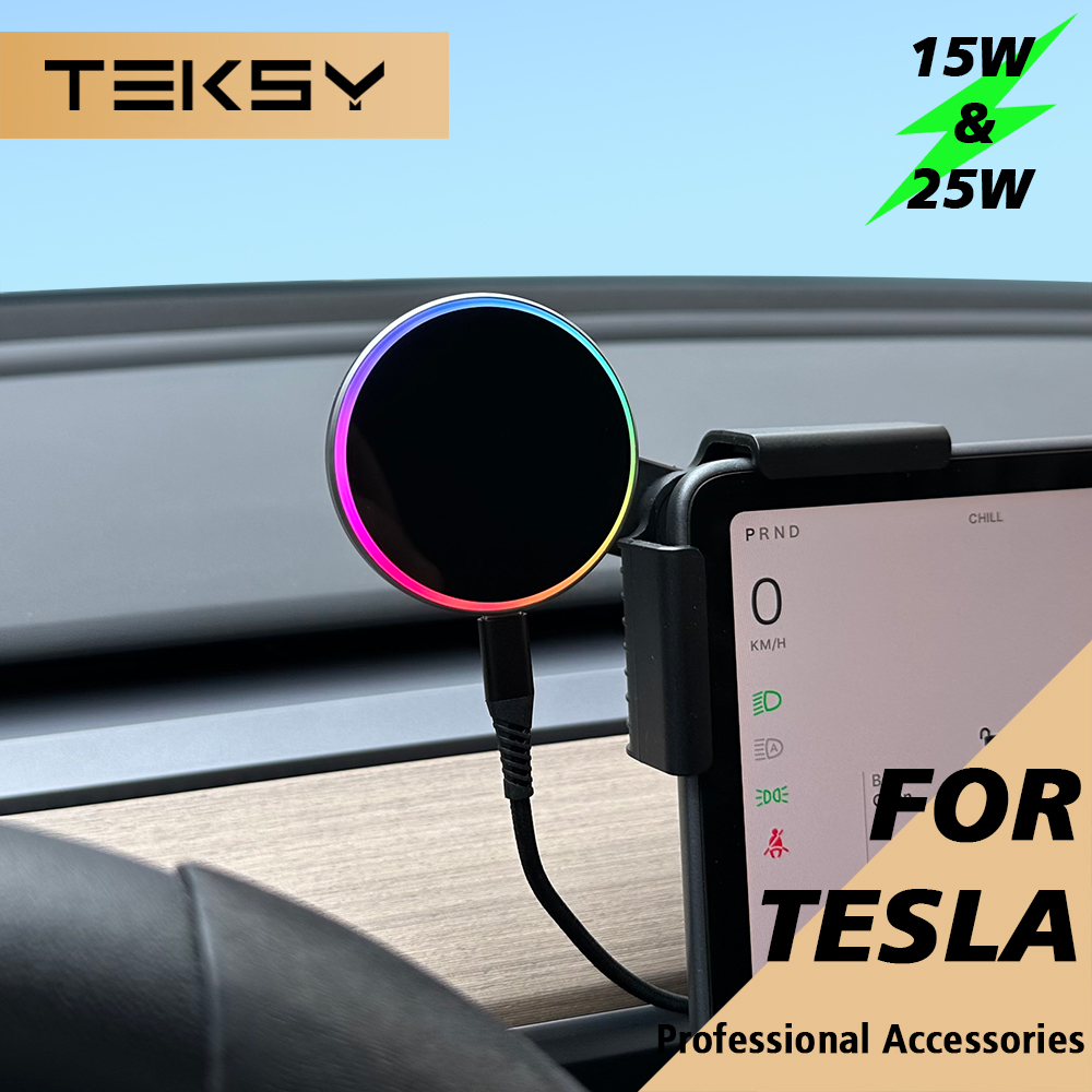 Wireless Car Charger - Suporte para Telefone de Carro com