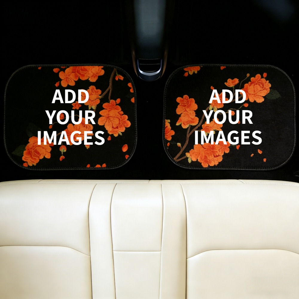 Car Accessories For Interior - 1 conjunto/2 conjuntos de tapetes personalizados