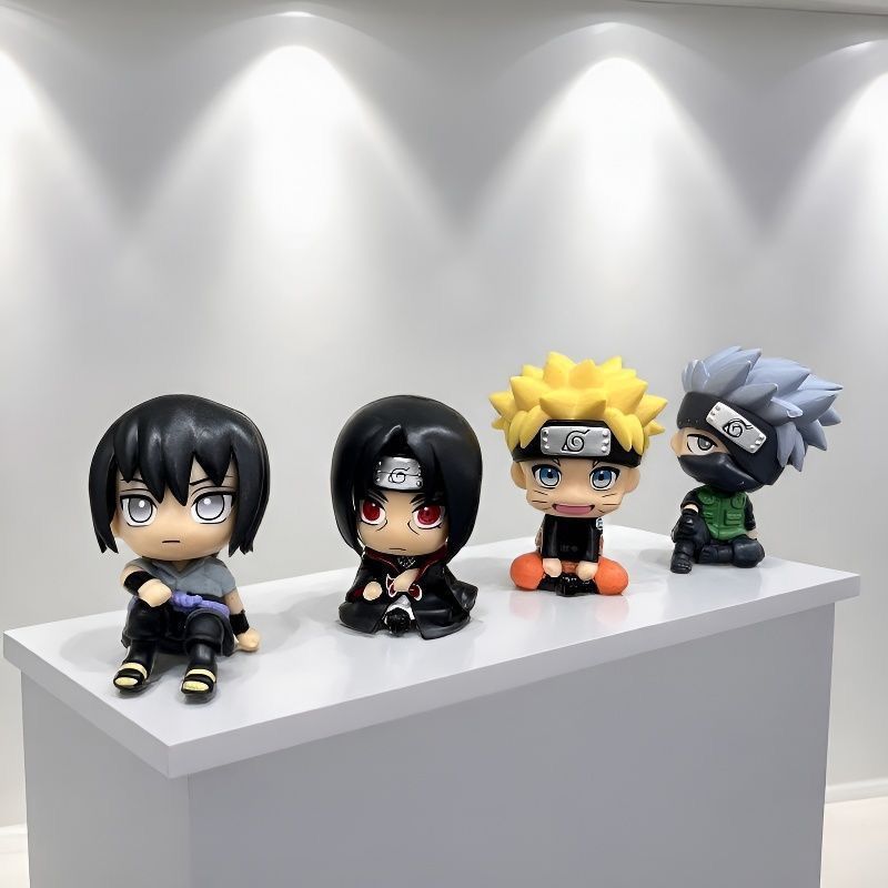 Car Accessories For Decoration - Figurinha fofa do desenho animado NARUTO,