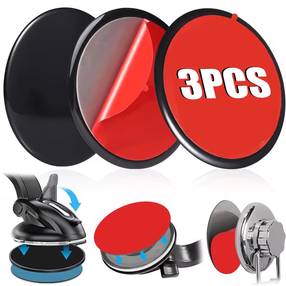 Car Accessories Phone Holder - Conjunto Universal de Almofadas Adesivas para