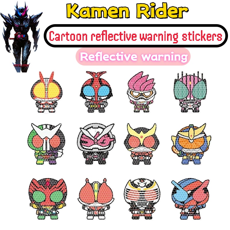 Car Accessories For Decoration - Adesivo personalizado Kamen Rider para carro,