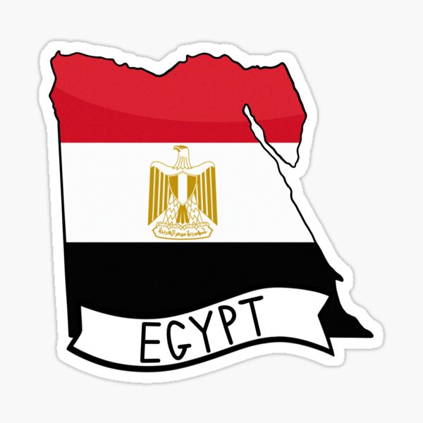 Car Accessories Egypt - Decalque do egito mapa do egito