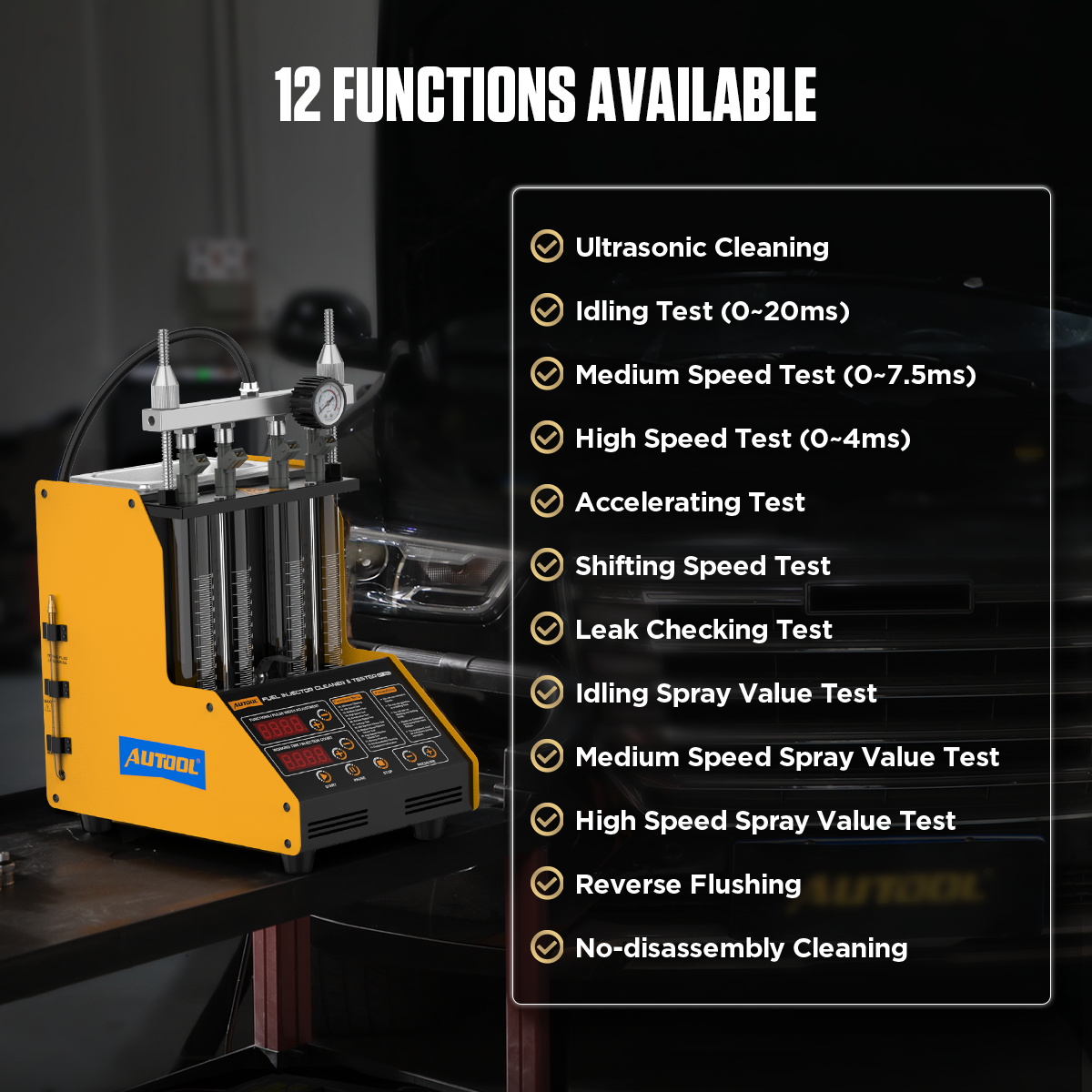 Máquina de Limpeza de Injetore - Fuel Injector Cleaner avaliação e preço