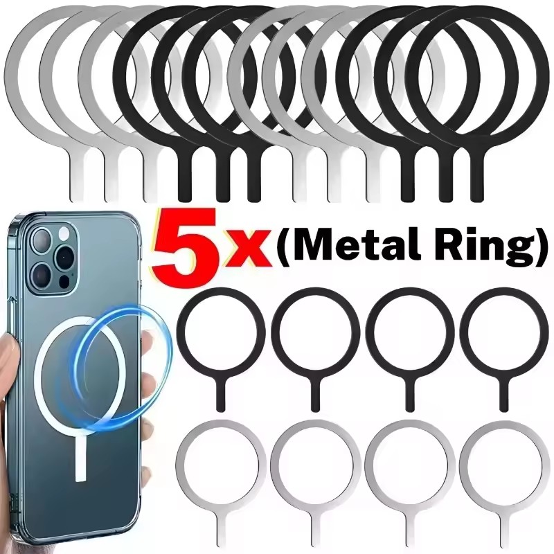 Anel Magnético Universal de Aç - Wireless Car Charger avaliação e preço