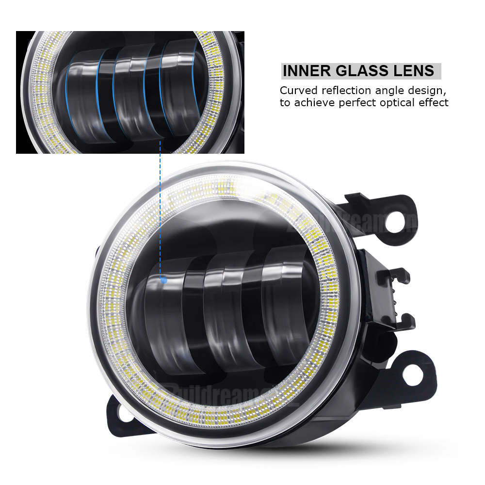 2 x anjo olho luz de nevoeiro  - Car Accessories Xcent avaliação e preço