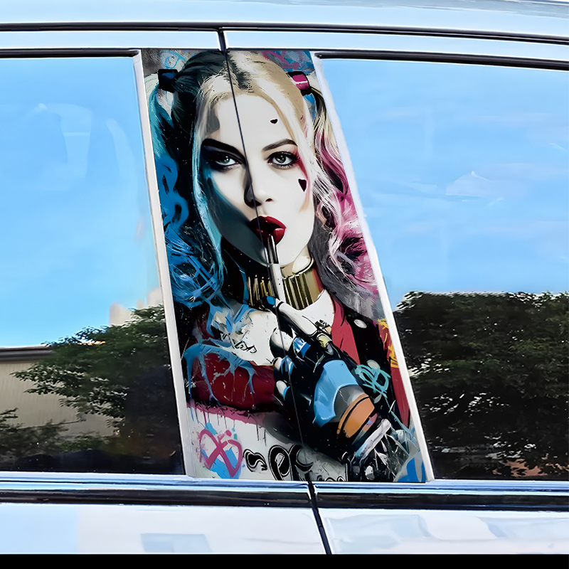 2 peças de adesivos para pilar - Car Accessories Joker avaliação e preço