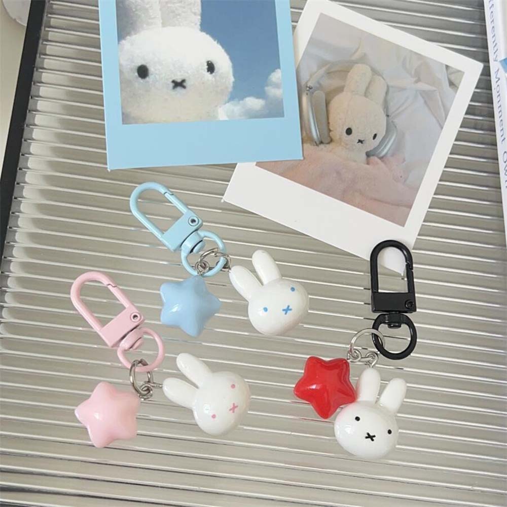 Chaveiro de Coelho Miffy Kawai - Car Accessories For Decoration avaliação e preço