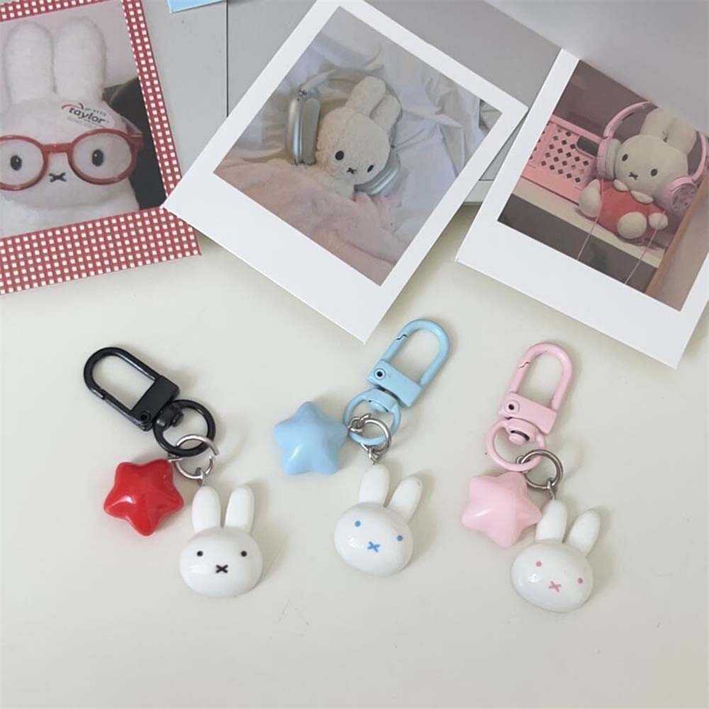 Chaveiro de Coelho Miffy Kawai - Car Accessories For Decoration avaliação e preço