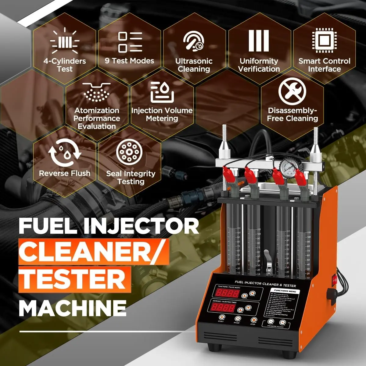 Máquina de Limpeza de Injetore - Fuel Injector Cleaner avaliação e preço