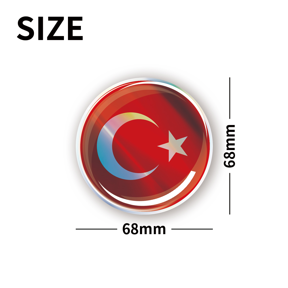 Bandeira da turkiye ucrânia si - Car Accessories Singapore avaliação e preço