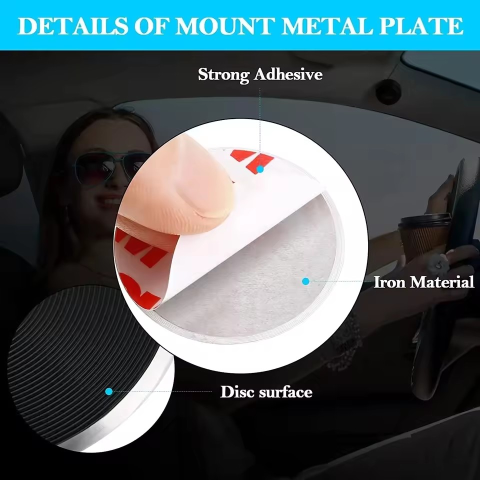 Disco de Metal Fino para Supor - Car Accessories Phone Holder avaliação e preço