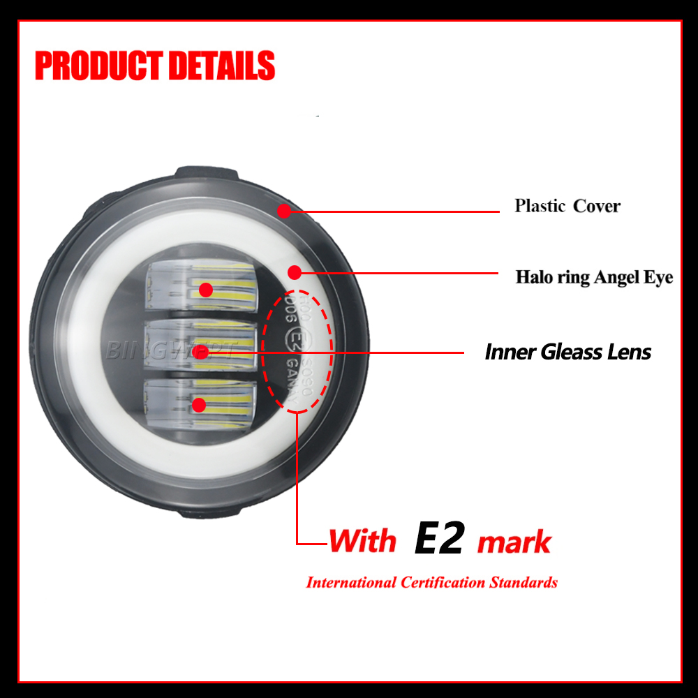 2 x Luzes de Neblina Angel Eye - Car Accessories Xcent avaliação e preço