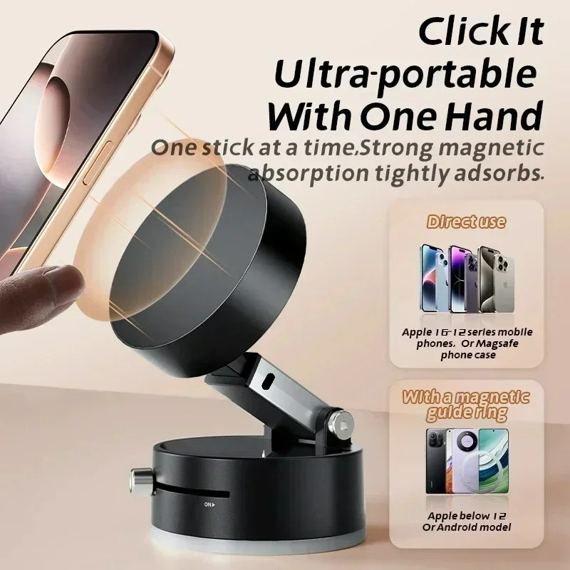 Suporte de vácuo magnético de  - Car Accessories Phone Holder avaliação e preço