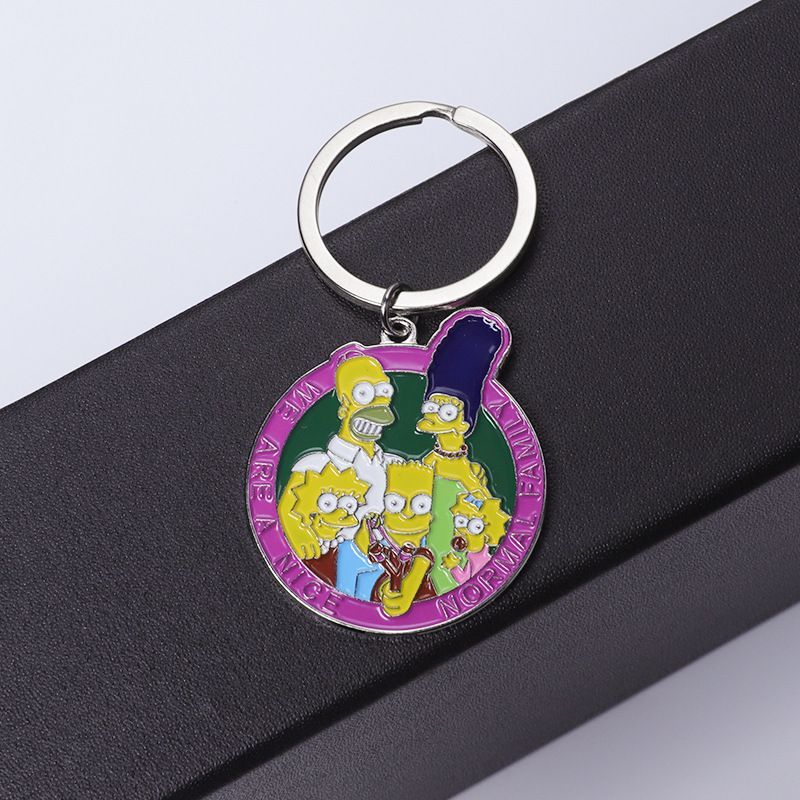 Chaveiro de Anime Os Simpsons, - Car Accessories For Decoration avaliação e preço