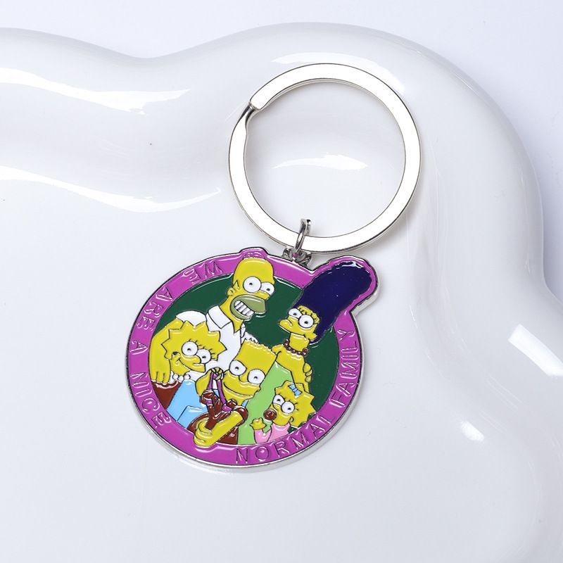 Chaveiro de Anime Os Simpsons, - Car Accessories For Decoration avaliação e preço