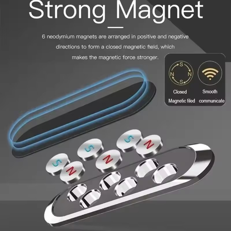 Suporte Magnético de Metal par - Car Accessories Phone Holder avaliação e preço