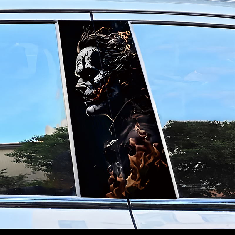 2 peças de adesivos para pilar - Car Accessories Joker avaliação e preço