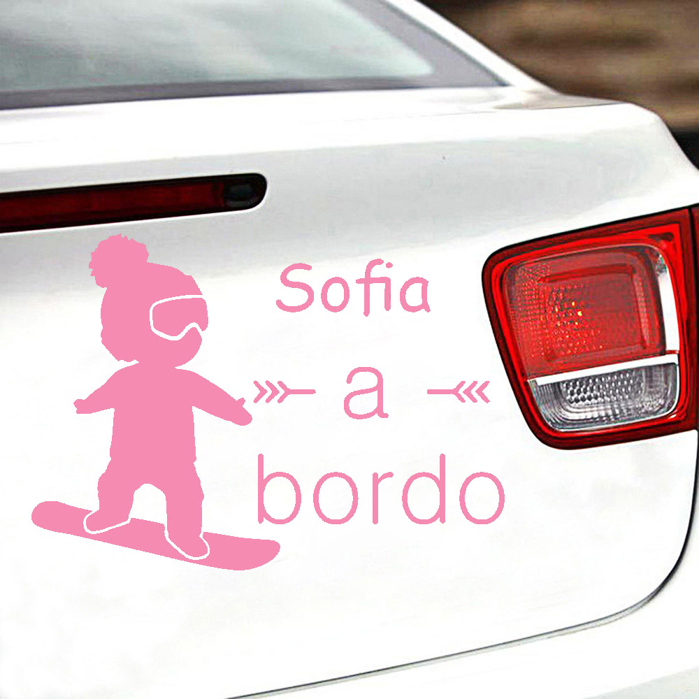 1pc vinil bebê a bordo colorid - Car Accessories For Decoration avaliação e preço