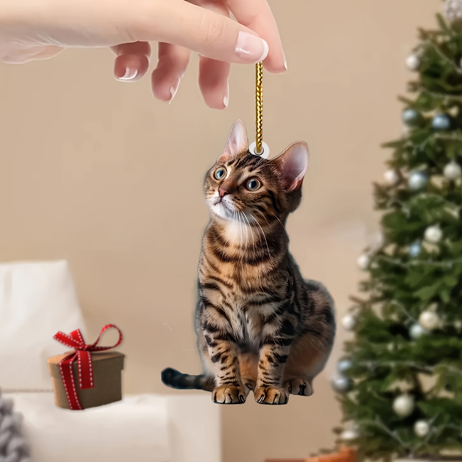 3 pçs 2d gato plano acrílico p - Car Accessories Walmart avaliação e preço