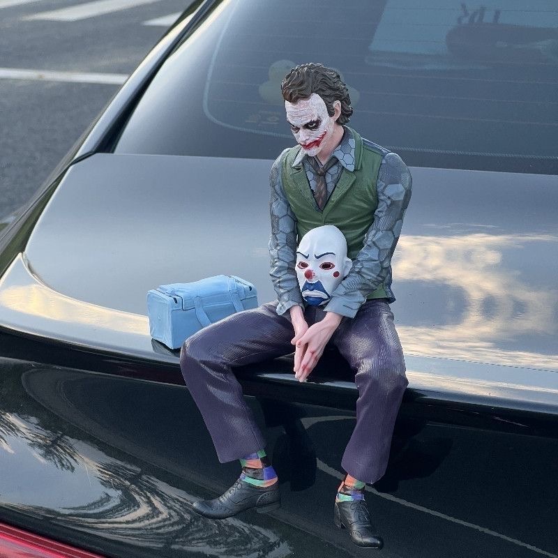 Novo coringa heath ledger figu - Car Accessories Joker avaliação e preço