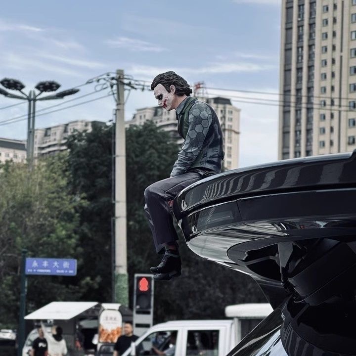 Novo coringa heath ledger figu - Car Accessories Joker avaliação e preço