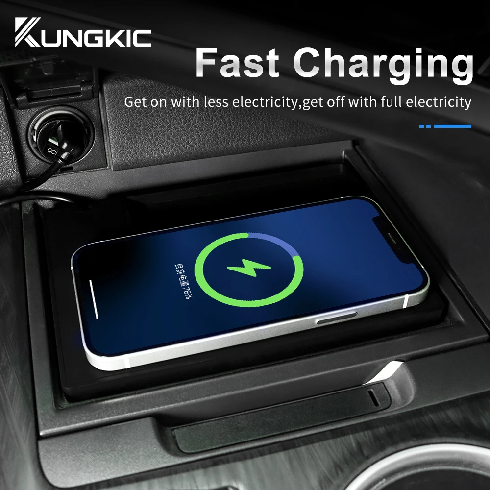 Carregador Sem Fio para Toyota - Wireless Car Charger avaliação e preço