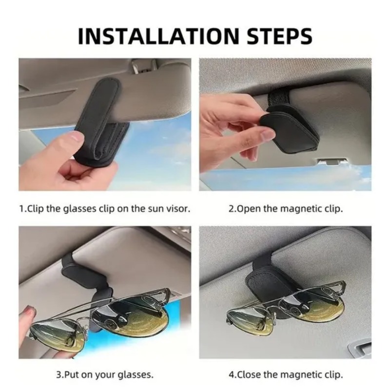 Suporte para Óculos de Sol par - Car Accessories For Interior avaliação e preço