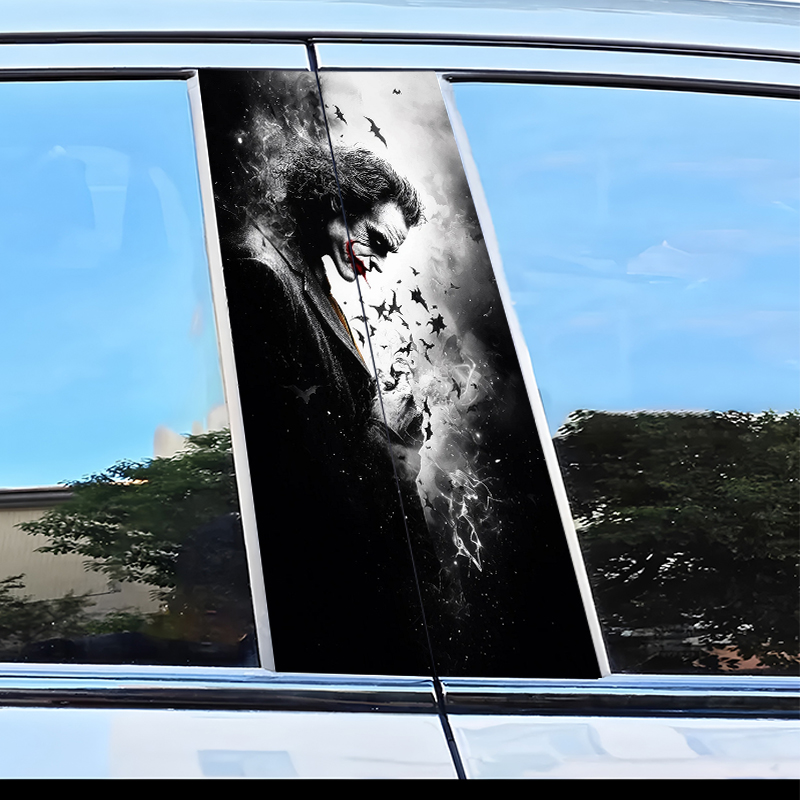 Adesivos para os pilares centr - Car Accessories Joker avaliação e preço