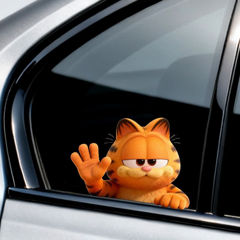 Adesivos de Carro Garfield Ani - Car Accessories For Decoration avaliação e preço
