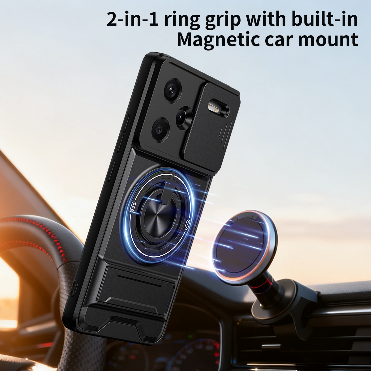 Lente slide câmera caso de tel - Car Accessories Phone Holder avaliação e preço
