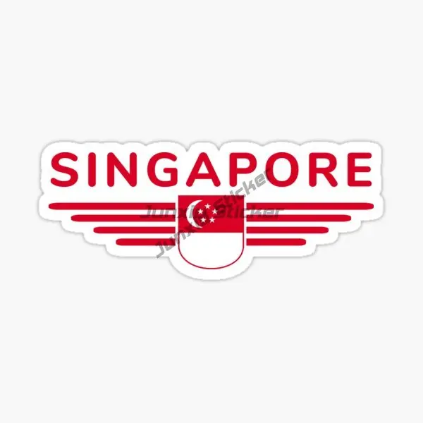 Bandeira de singapura merlion  - Car Accessories Singapore avaliação e preço