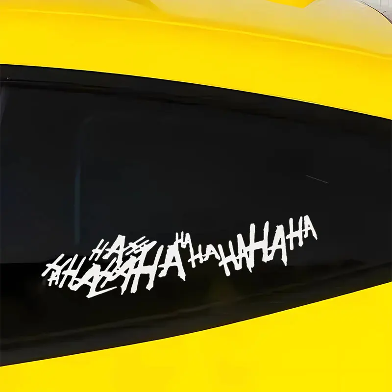 Adesivo HAHAHA Joker Rindo, De - Car Accessories Joker avaliação e preço