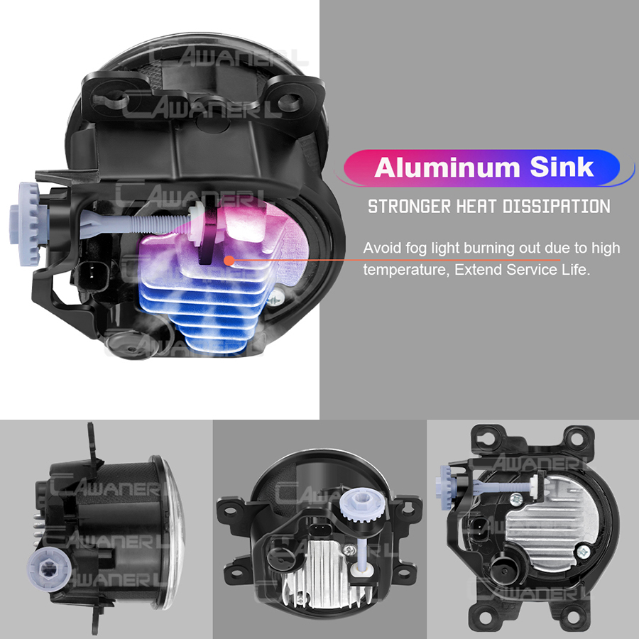 Carro LED Angel Eye Fog Light, - Car Accessories Xcent avaliação e preço